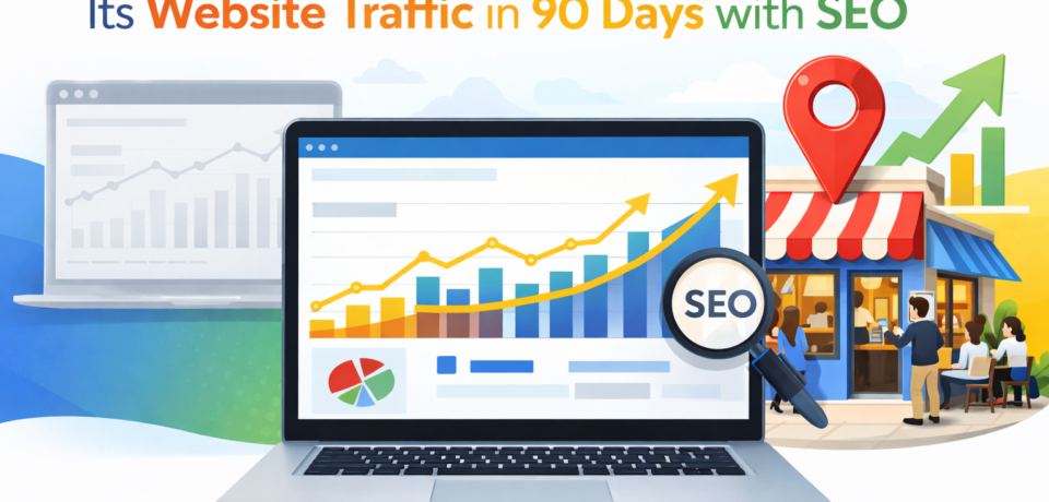 How One Small Business Doubled Its Website Traffic in 90 Days with SEO